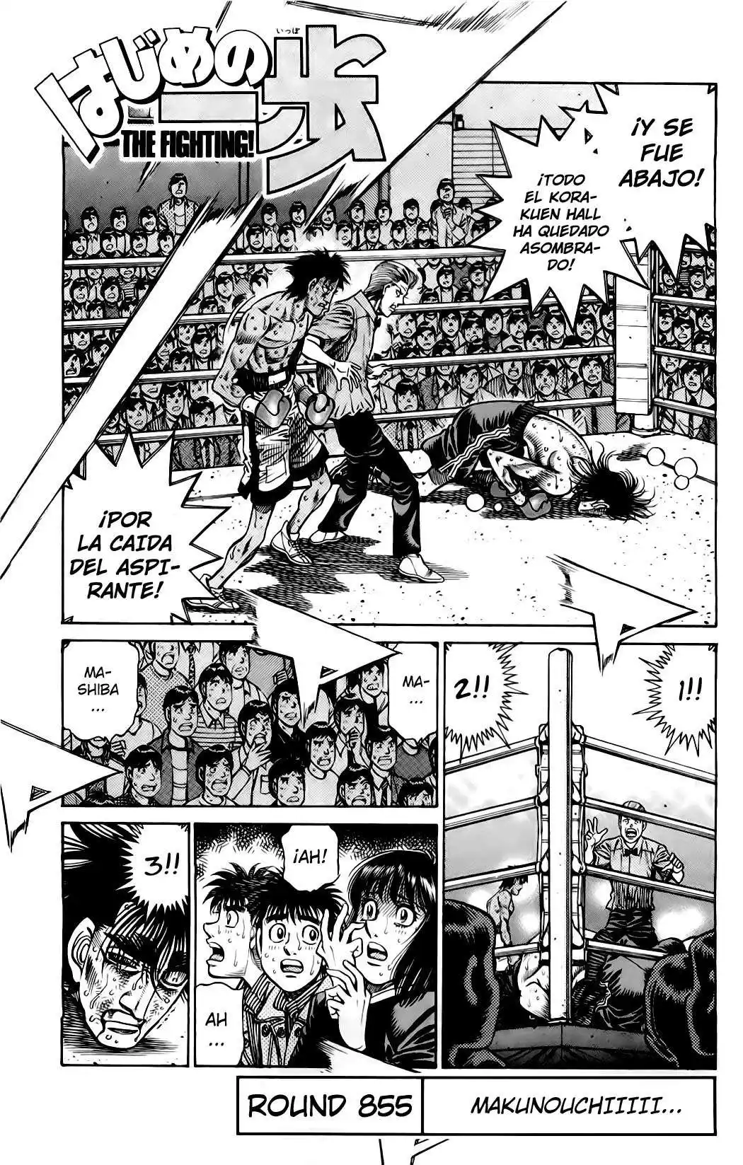 Hajime no Ippo Capitulo 855 página 2