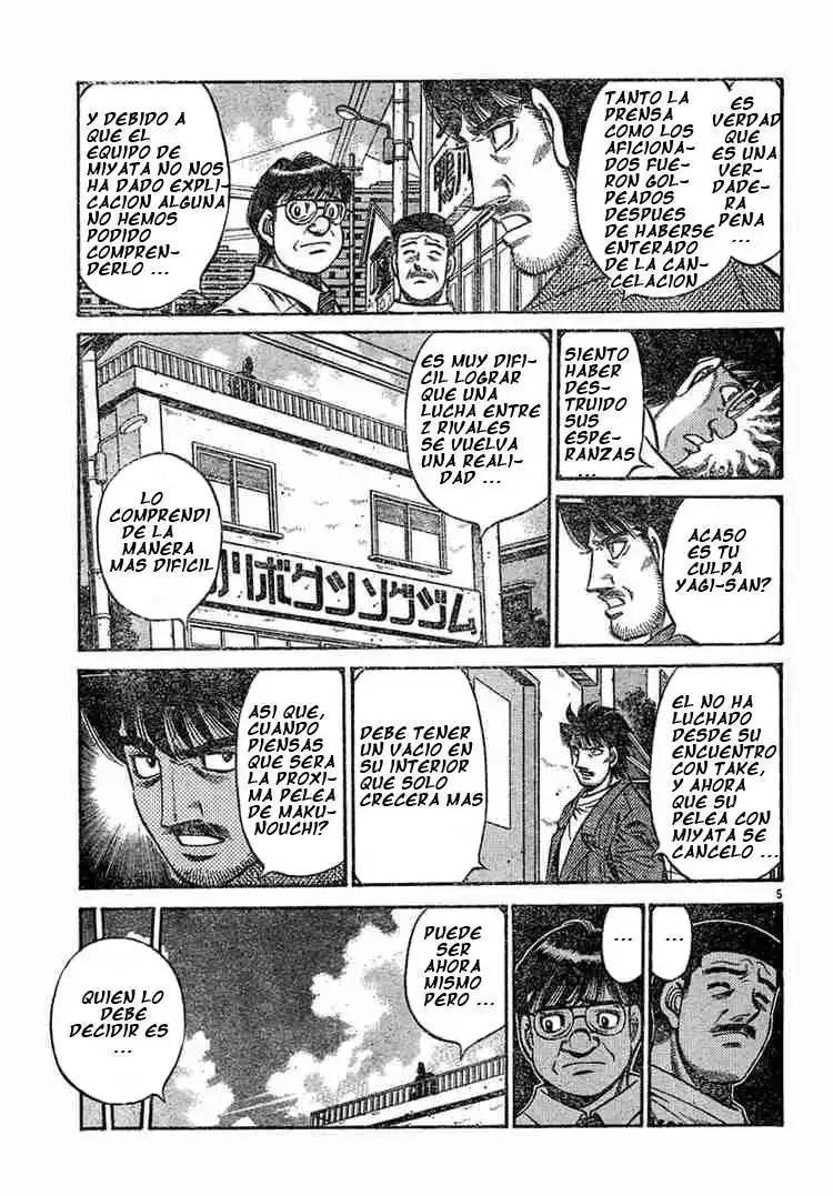 Hajime no Ippo Capitulo 724 página 5