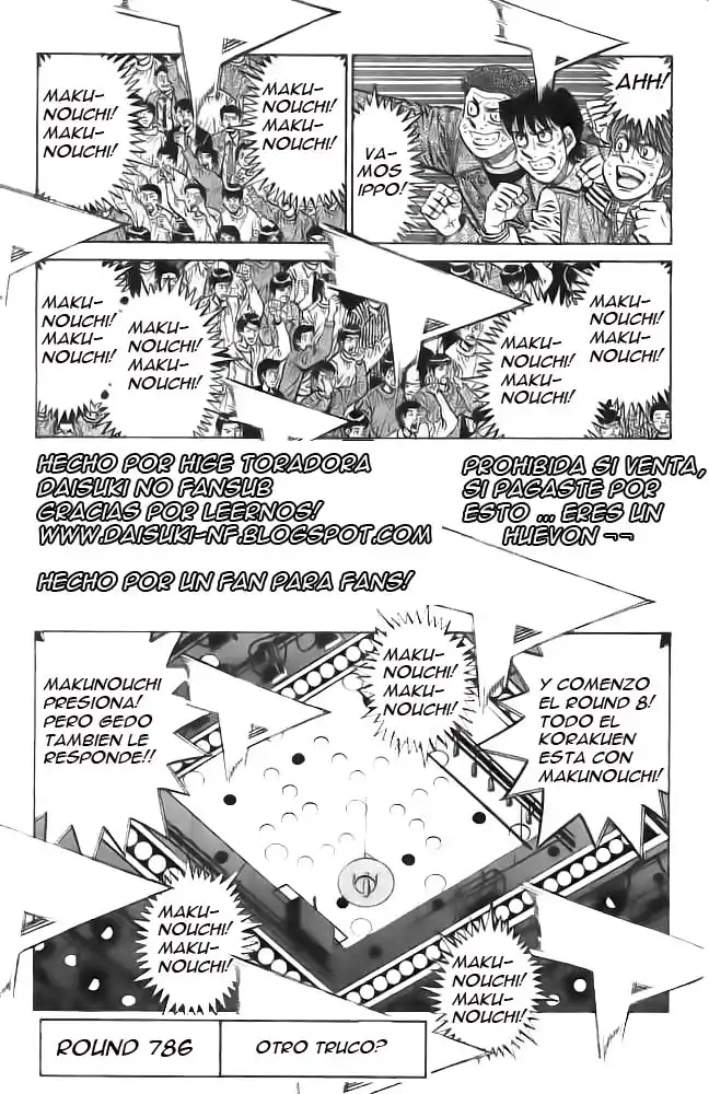 Hajime no Ippo Capitulo 786 página 1