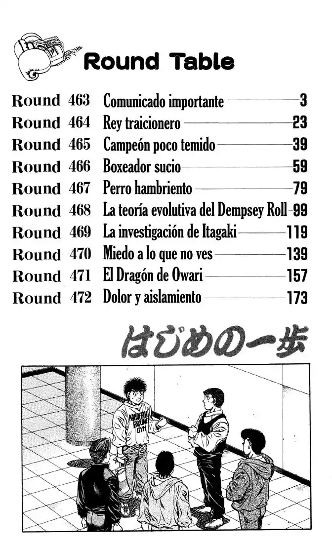 Hajime no Ippo Capitulo 463 página 3