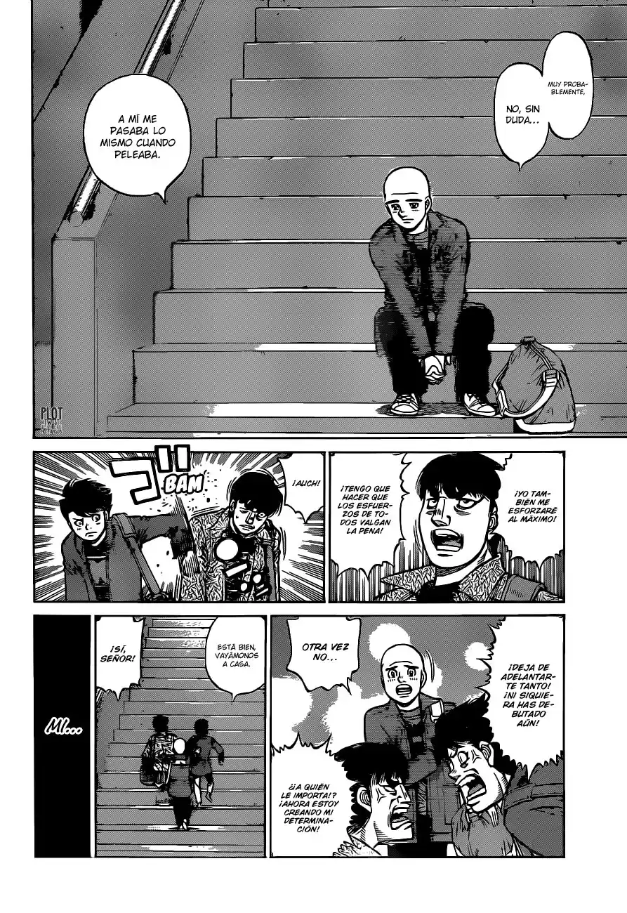 Hajime no Ippo Capitulo 1290: a mí me pasaba lo mismo página 11