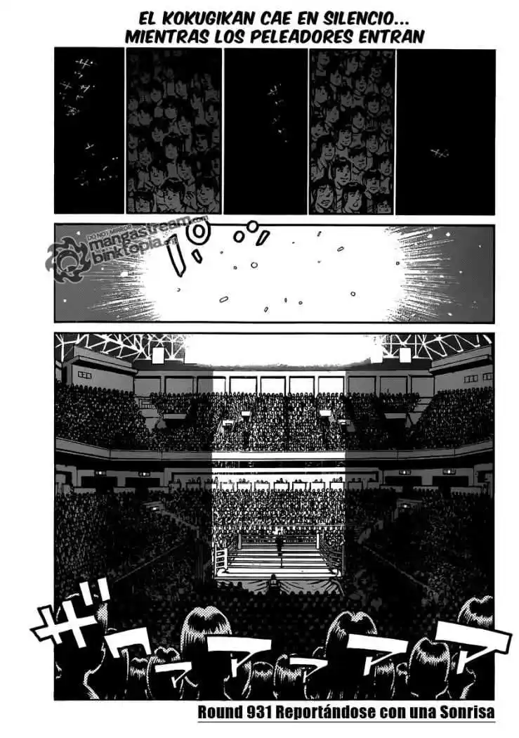 Hajime no Ippo Capitulo 931 página 1