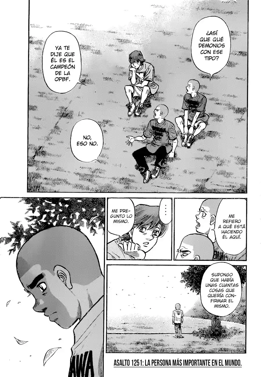 Hajime no Ippo Capitulo 1251 página 2