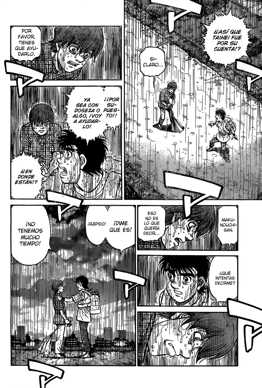 Hajime no Ippo Capitulo 1242 página 3