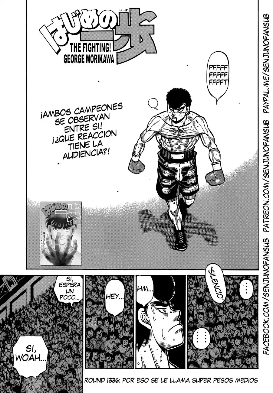 Hajime no Ippo Capitulo 1336 página 1