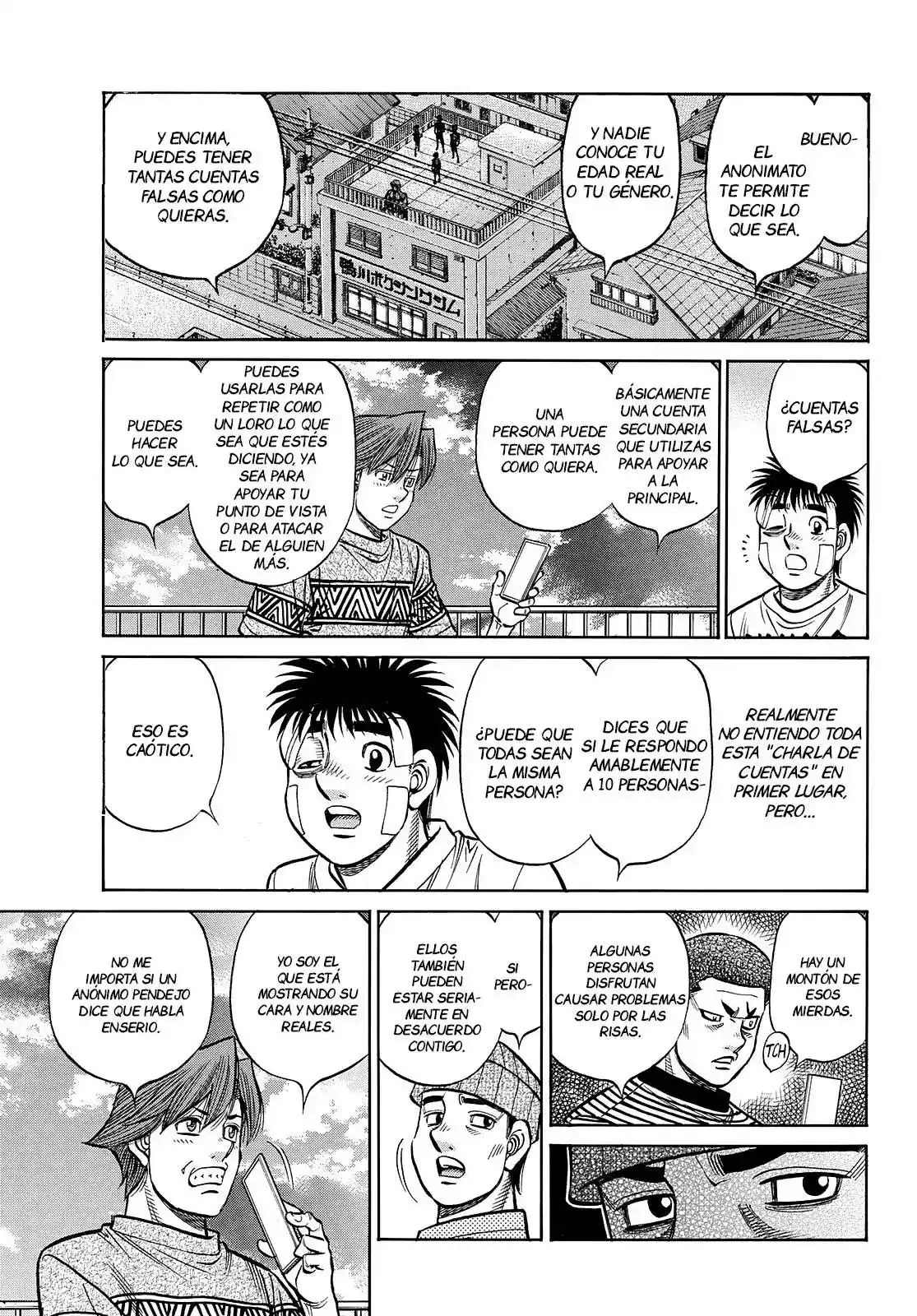 Hajime no Ippo Capitulo 1441 página 10