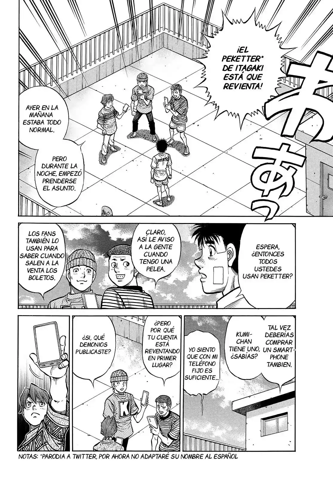 Hajime no Ippo Capitulo 1441 página 5