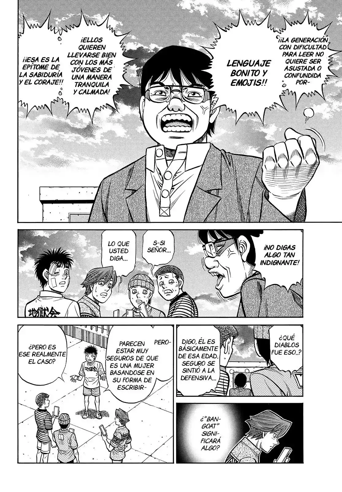 Hajime no Ippo Capitulo 1441 página 9