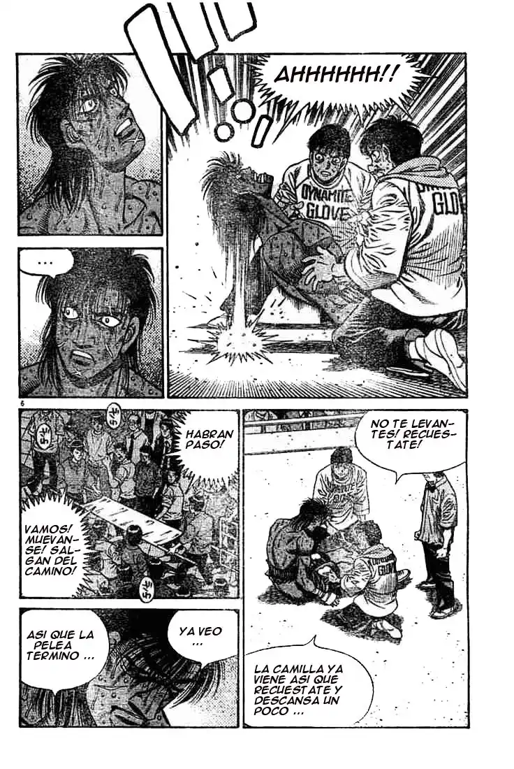 Hajime no Ippo Capitulo 740 página 5