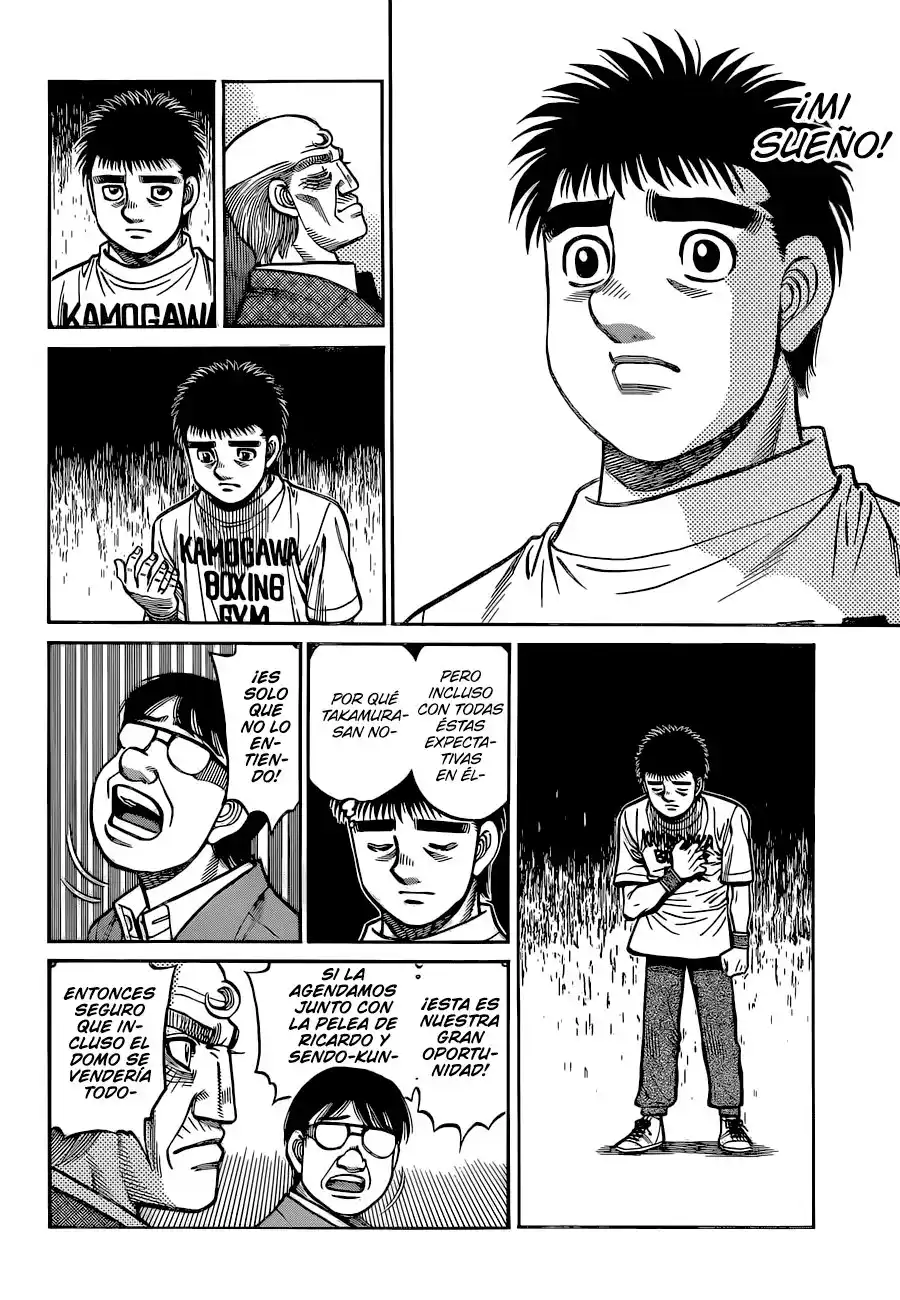 Hajime no Ippo Capitulo 1320: Las razones de Takamura página 7