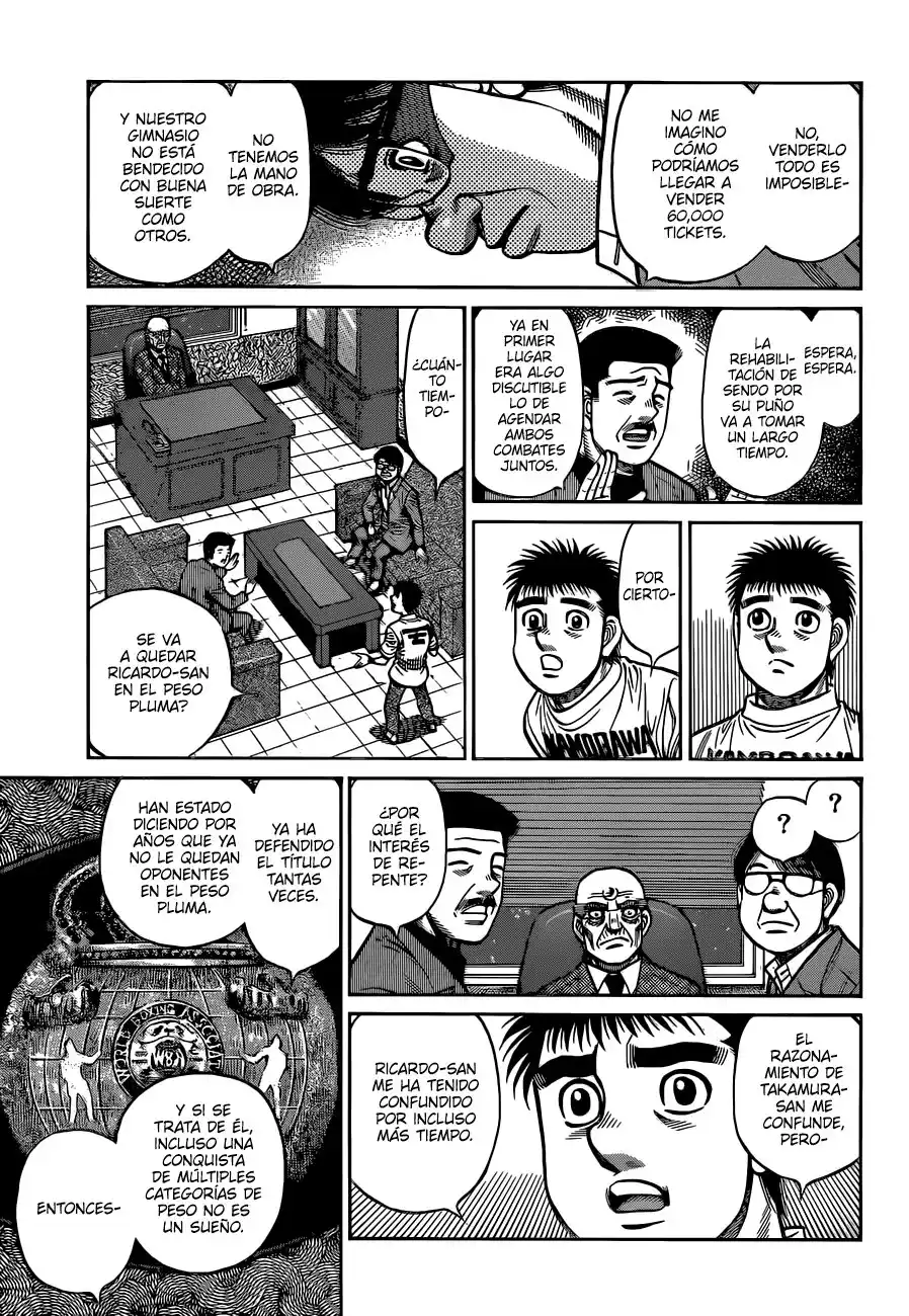 Hajime no Ippo Capitulo 1320: Las razones de Takamura página 8