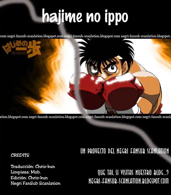 Hajime no Ippo Capitulo 975 página 1