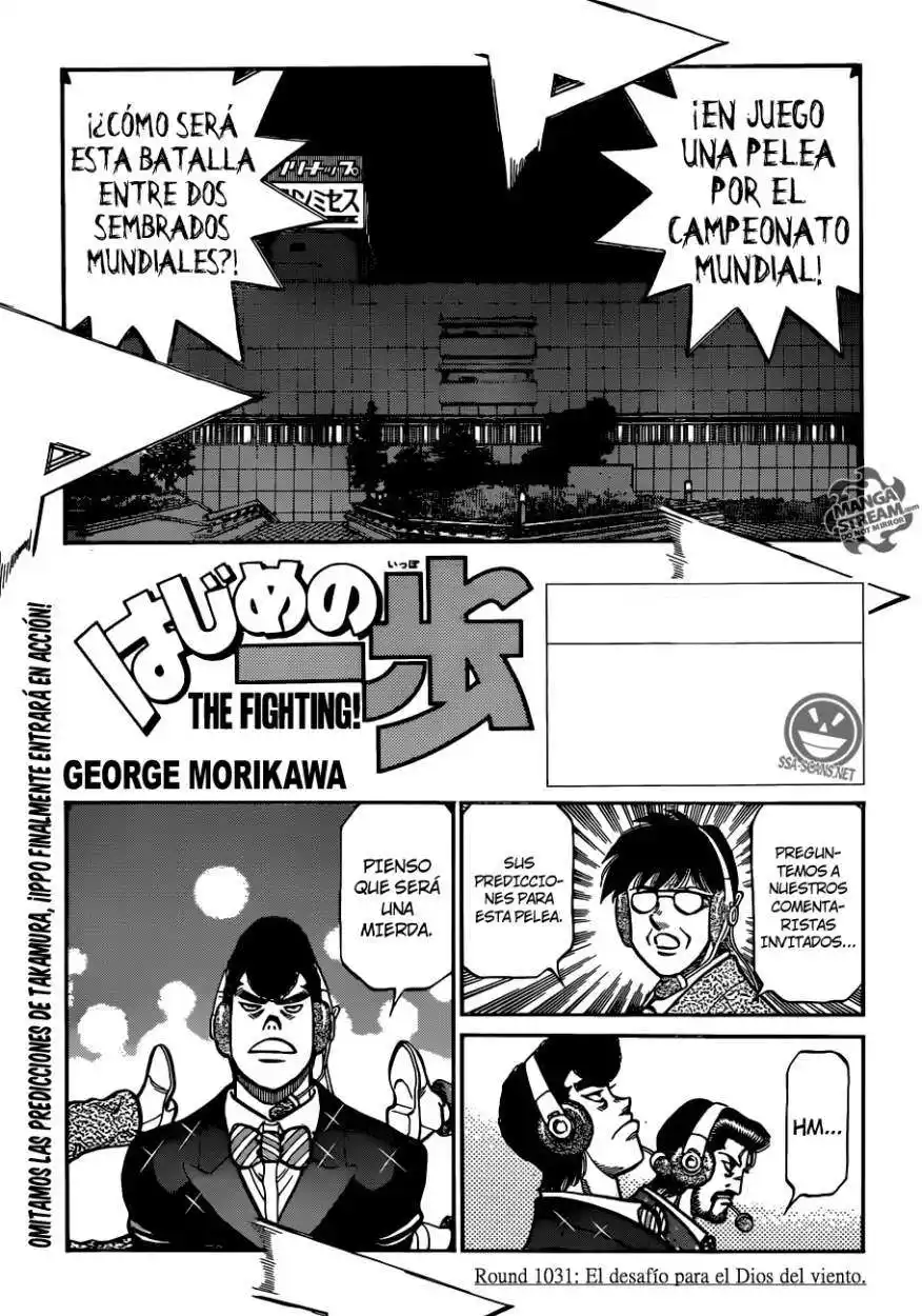 Hajime no Ippo Capitulo 1031 página 2