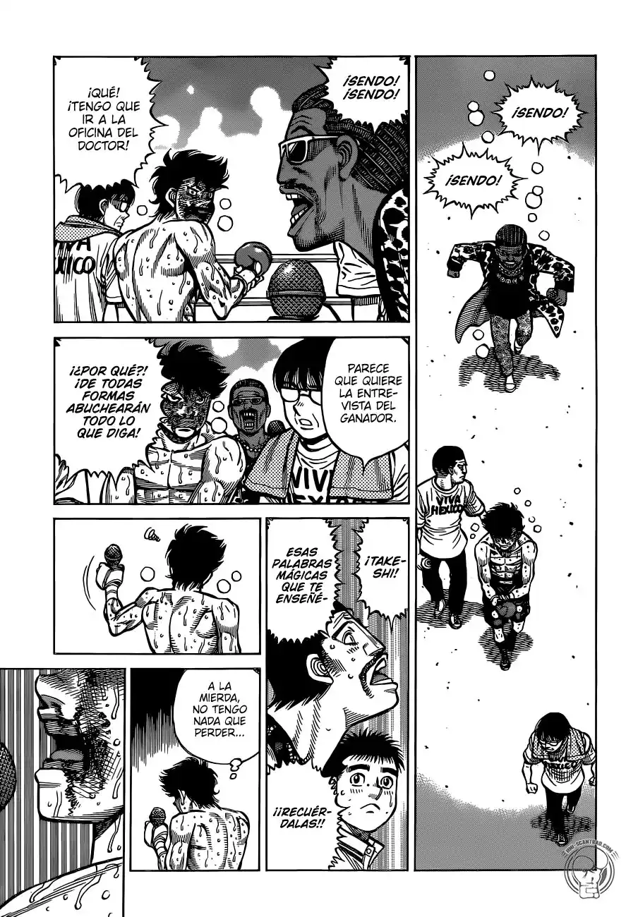 Hajime no Ippo Capitulo 1309: Palabras mágicas página 4