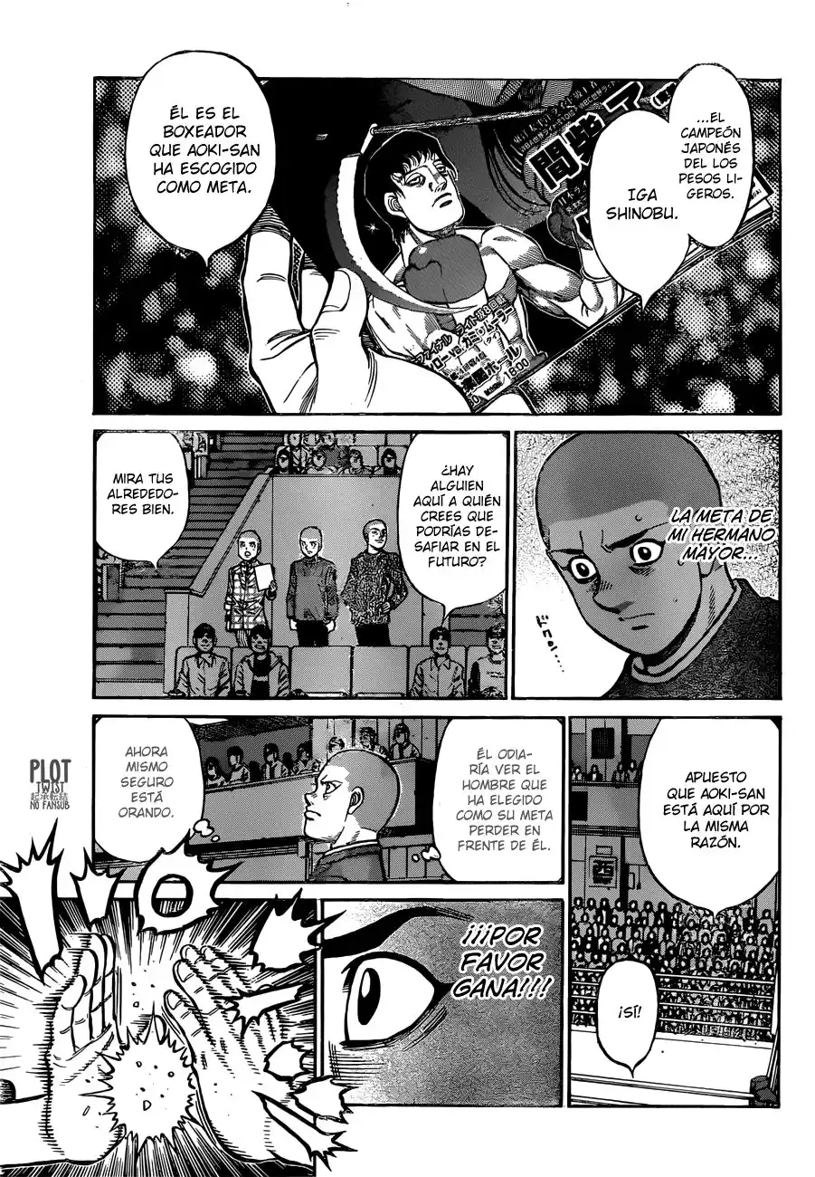 Hajime no Ippo Capitulo 1252 página 14