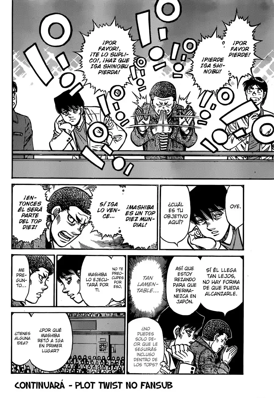 Hajime no Ippo Capitulo 1252 página 15