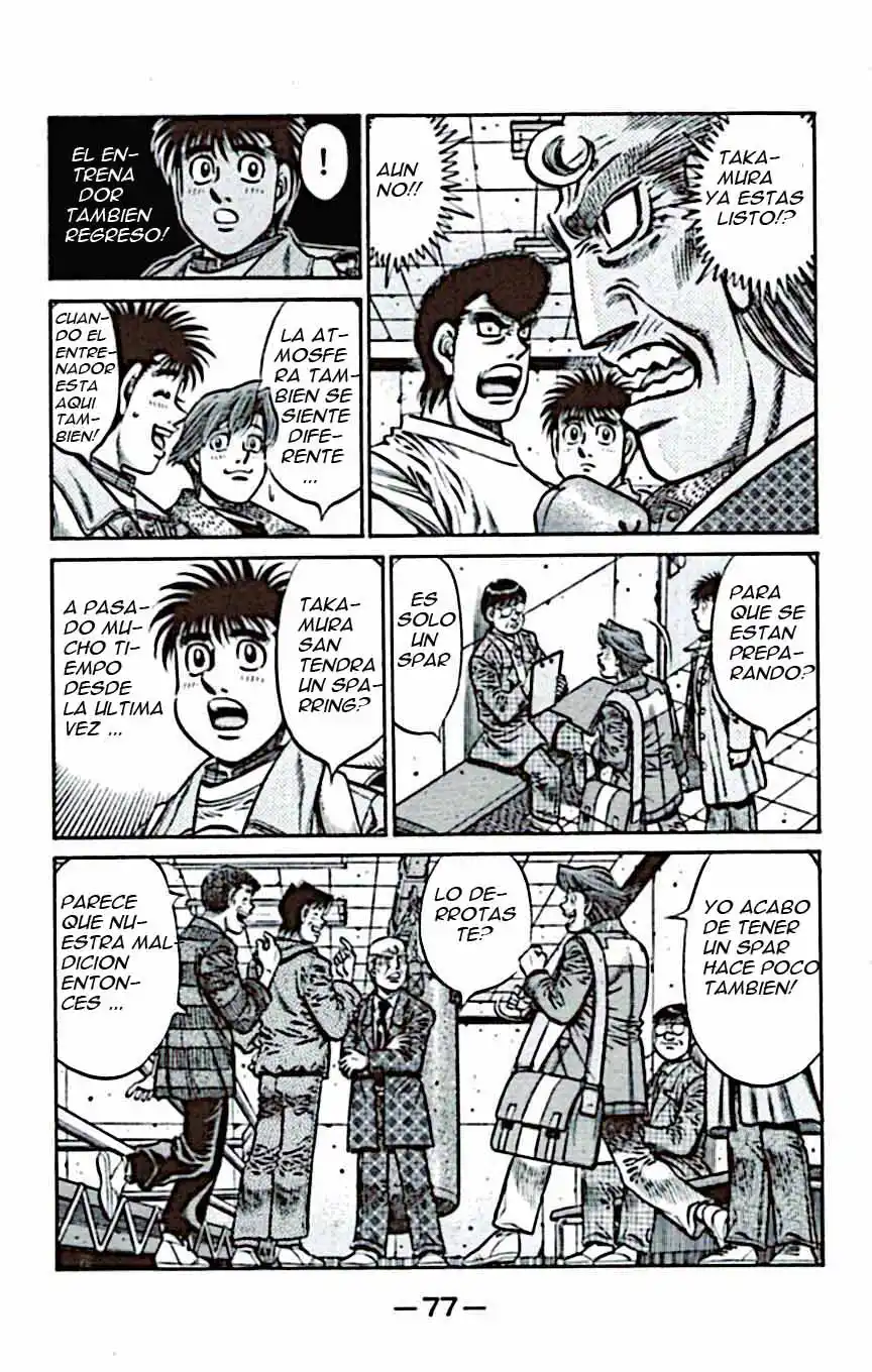 Hajime no Ippo Capitulo 803 página 3