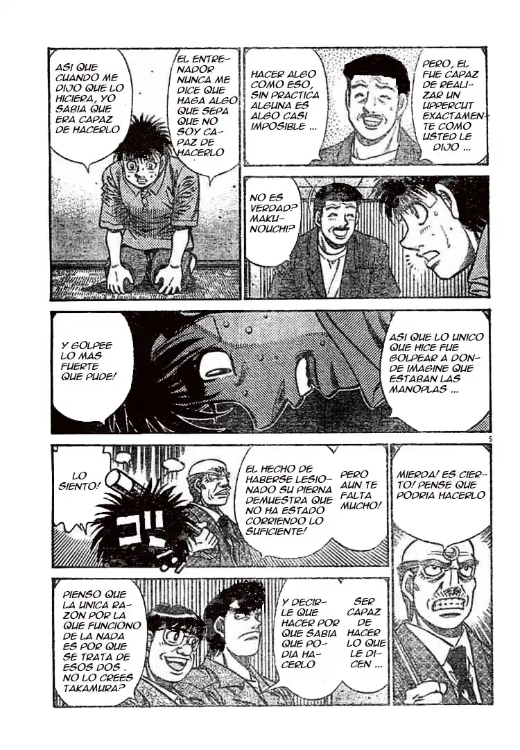 Hajime no Ippo Capitulo 741 página 5