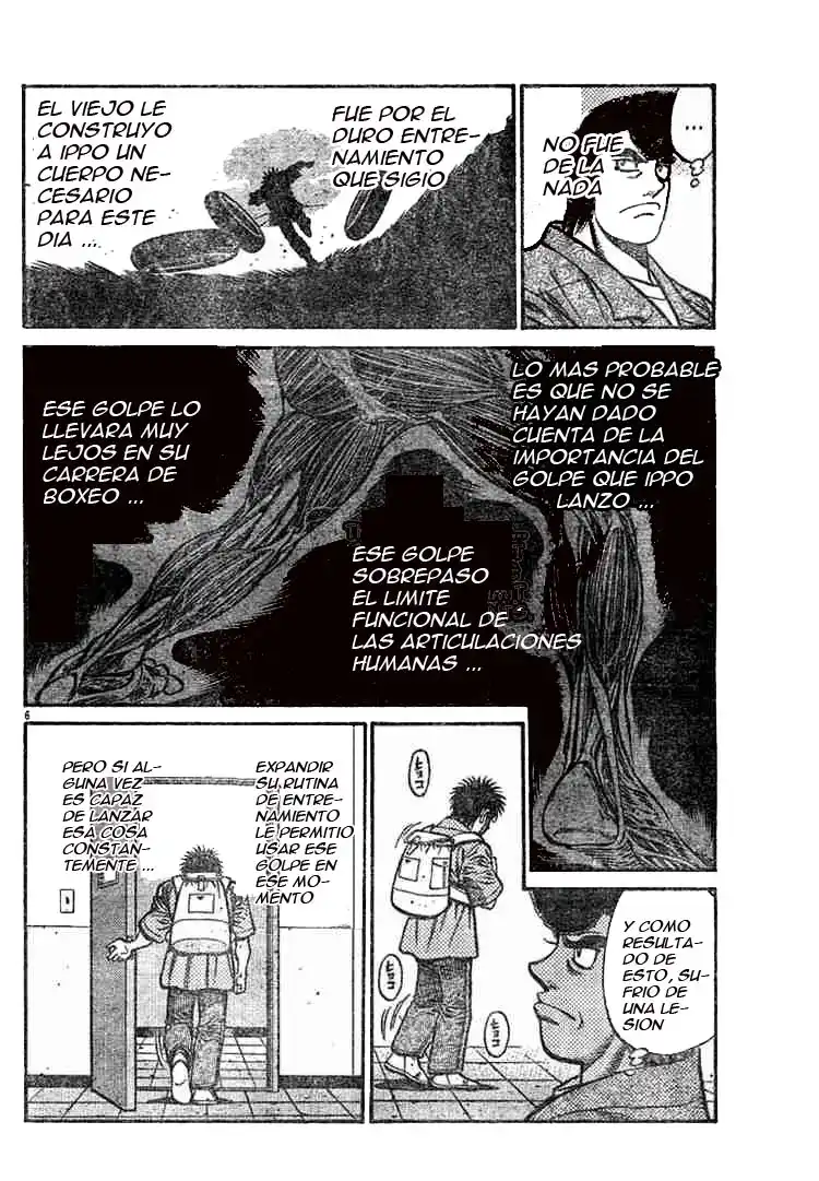 Hajime no Ippo Capitulo 741 página 6