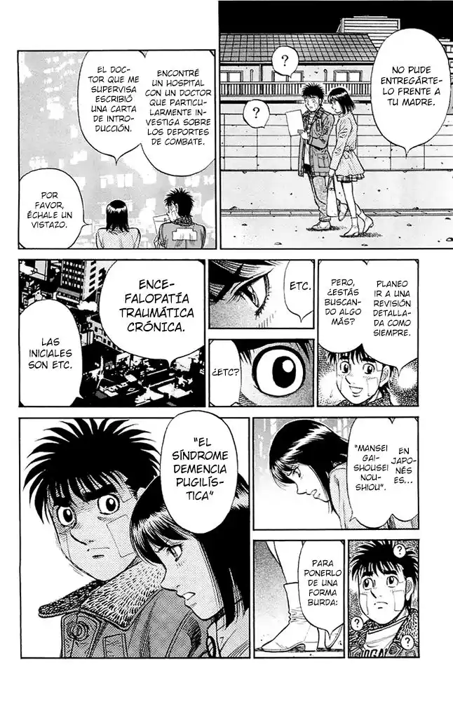 Hajime no Ippo Capitulo 1208 página 3