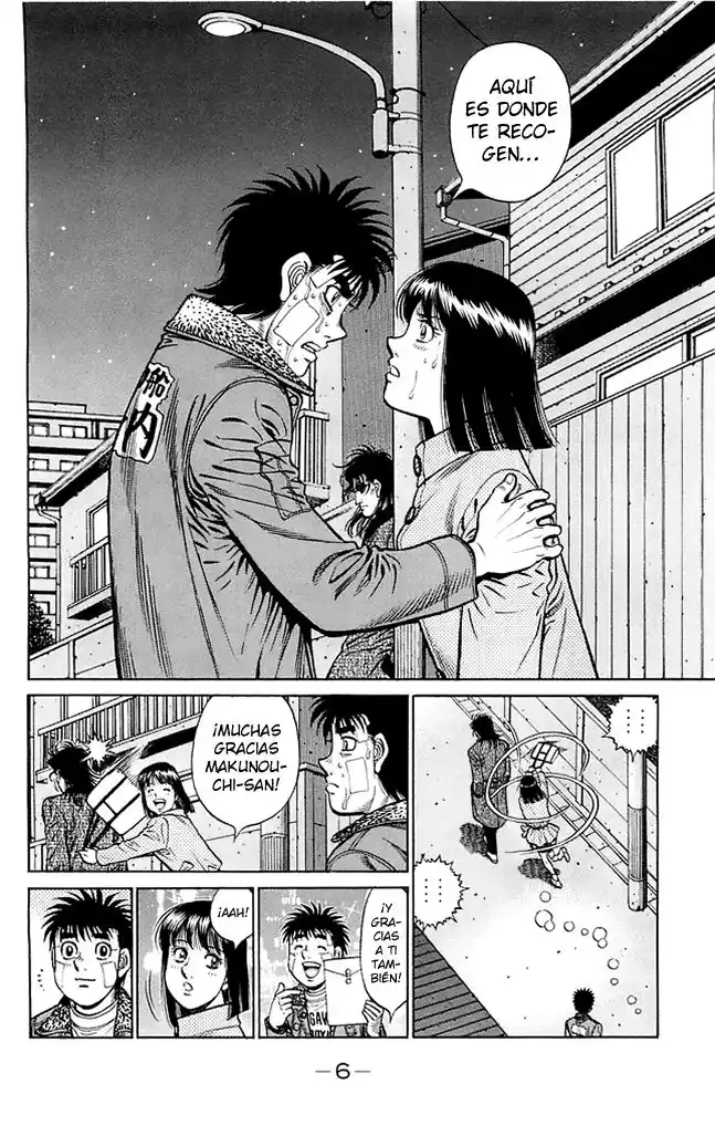 Hajime no Ippo Capitulo 1208 página 5