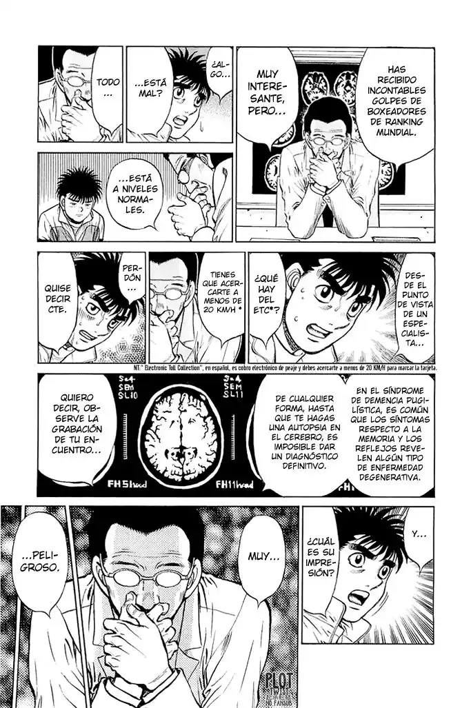 Hajime no Ippo Capitulo 1208 página 8