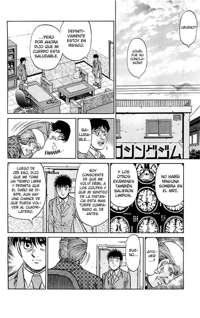 Hajime no Ippo Capitulo 1208 página 9