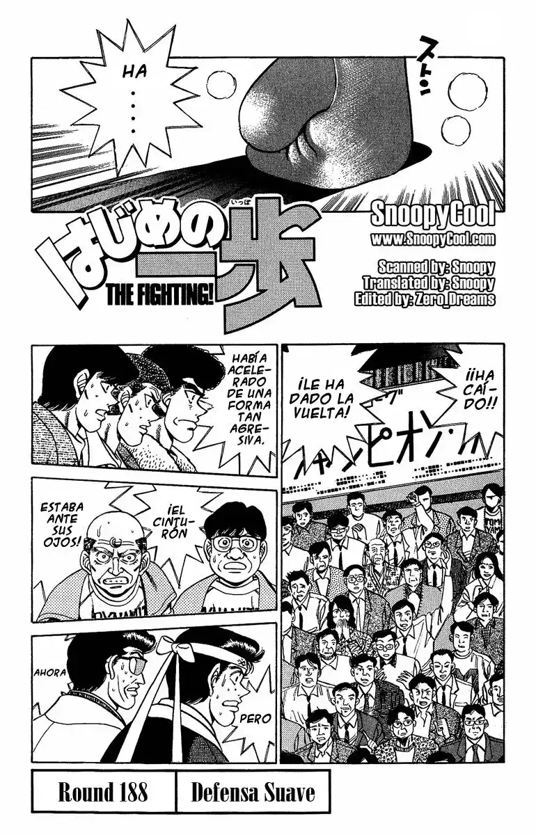 Hajime no Ippo Capitulo 188 página 4