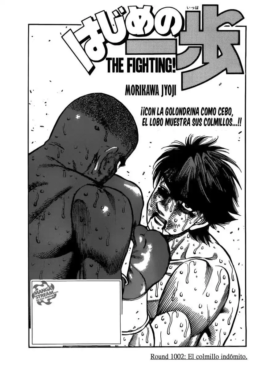 Hajime no Ippo Capitulo 1002 página 2