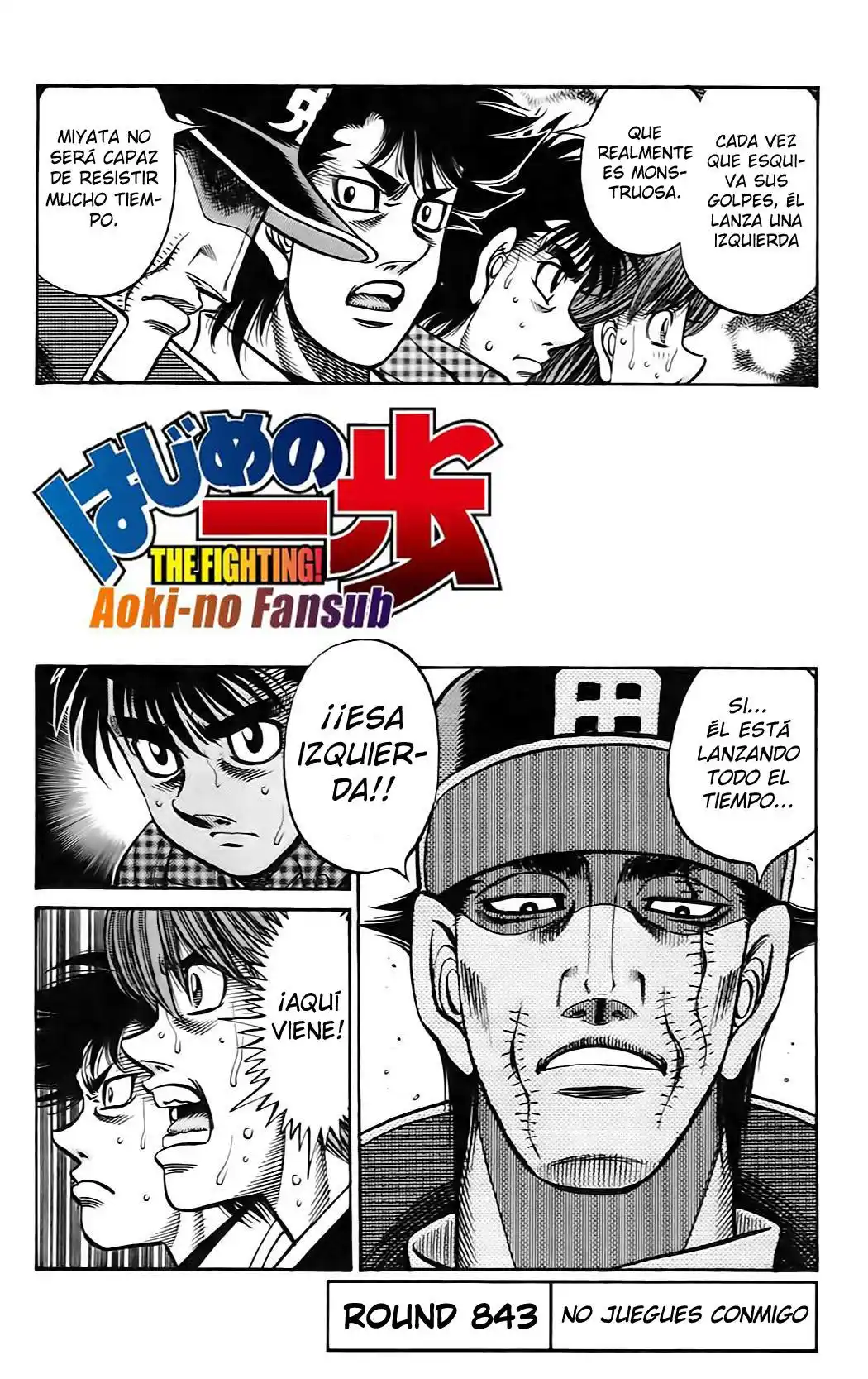 Hajime no Ippo Capitulo 843 página 2