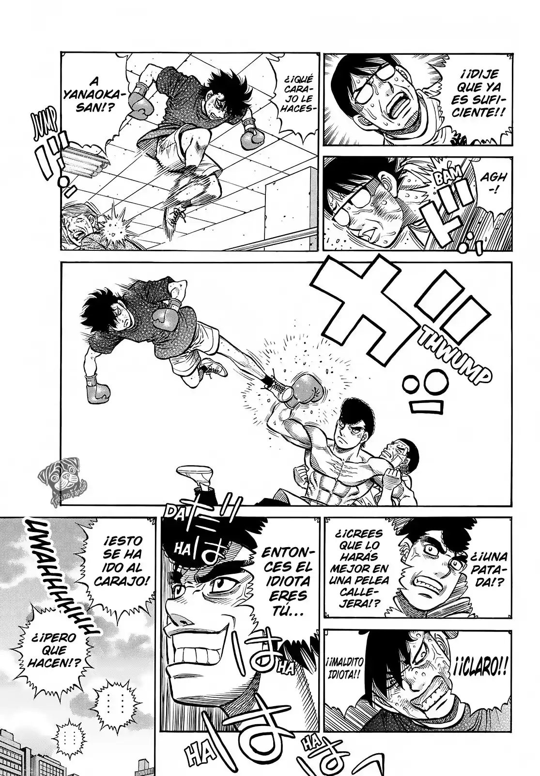 Hajime no Ippo Capitulo 1425 página 12