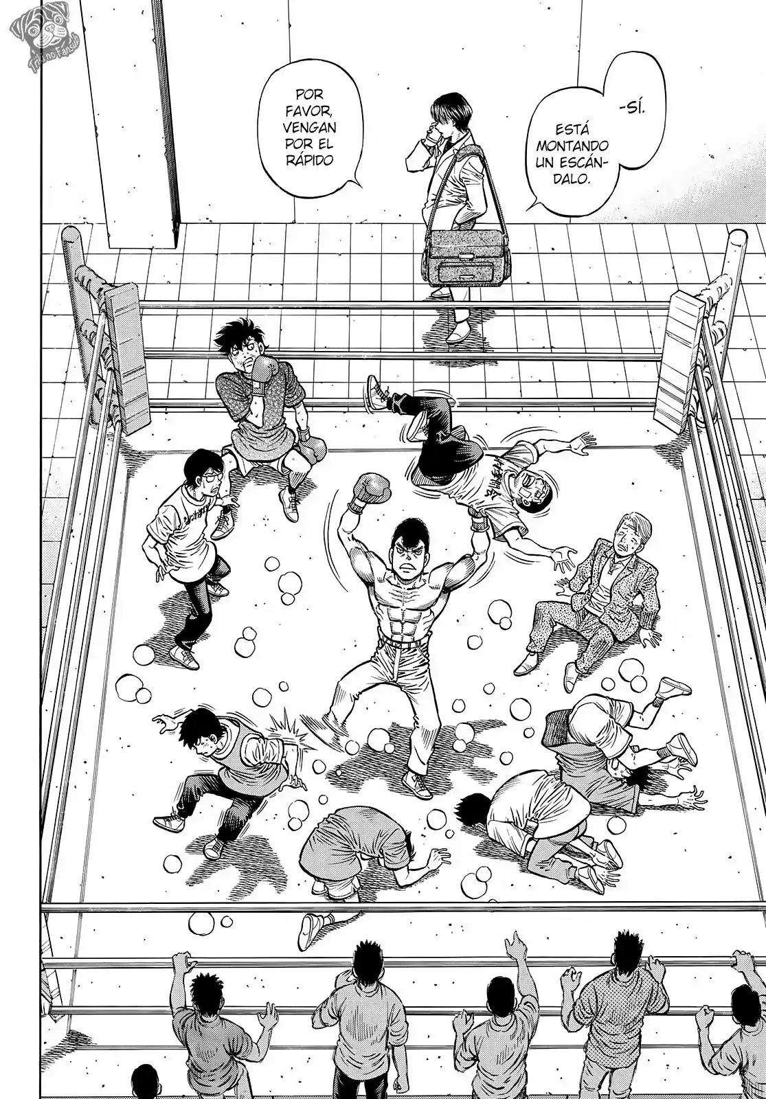 Hajime no Ippo Capitulo 1425 página 13