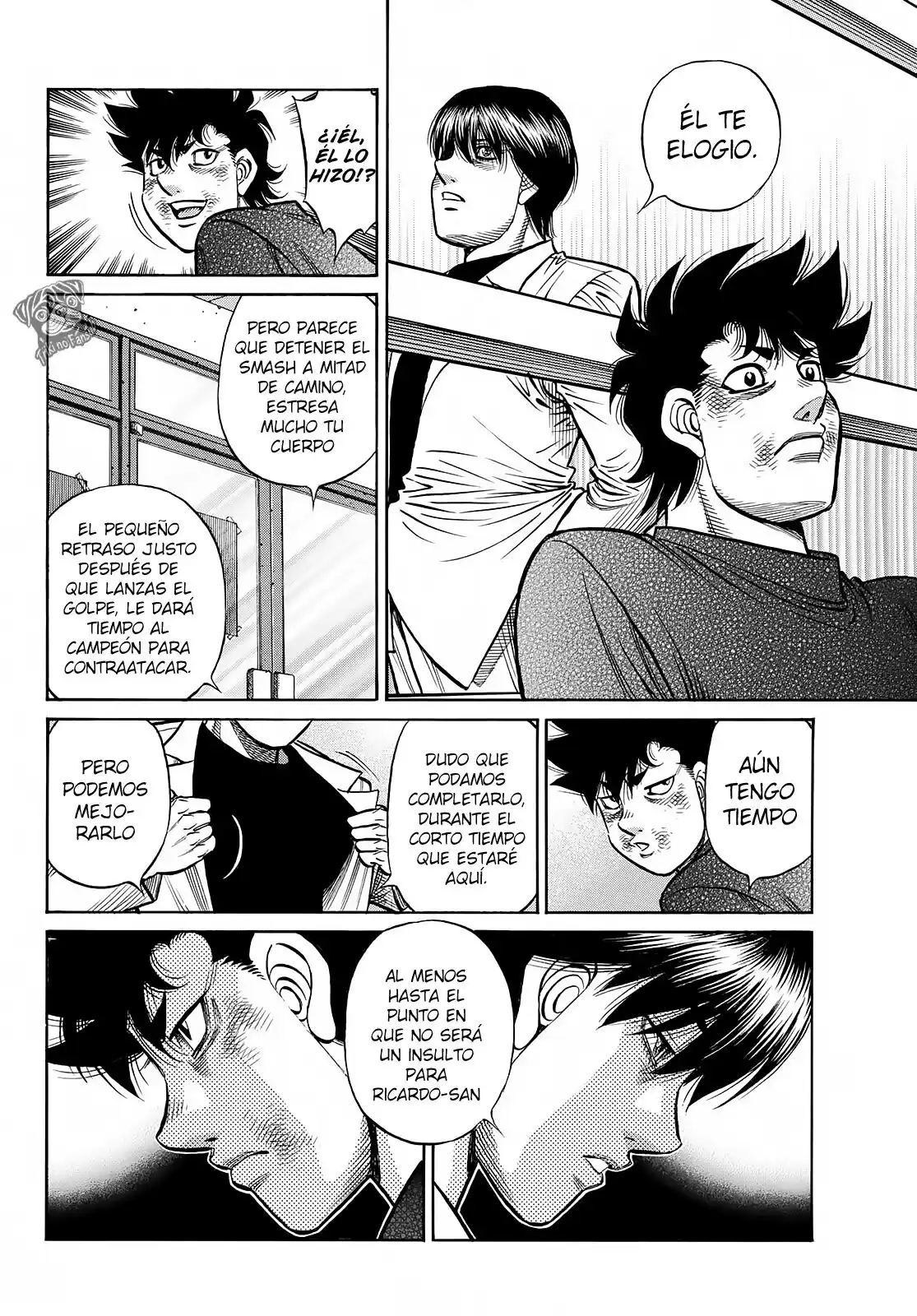 Hajime no Ippo Capitulo 1425 página 17