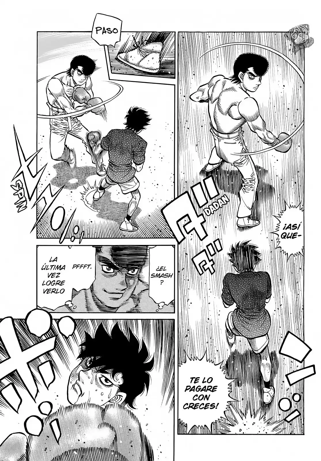 Hajime no Ippo Capitulo 1425 página 4