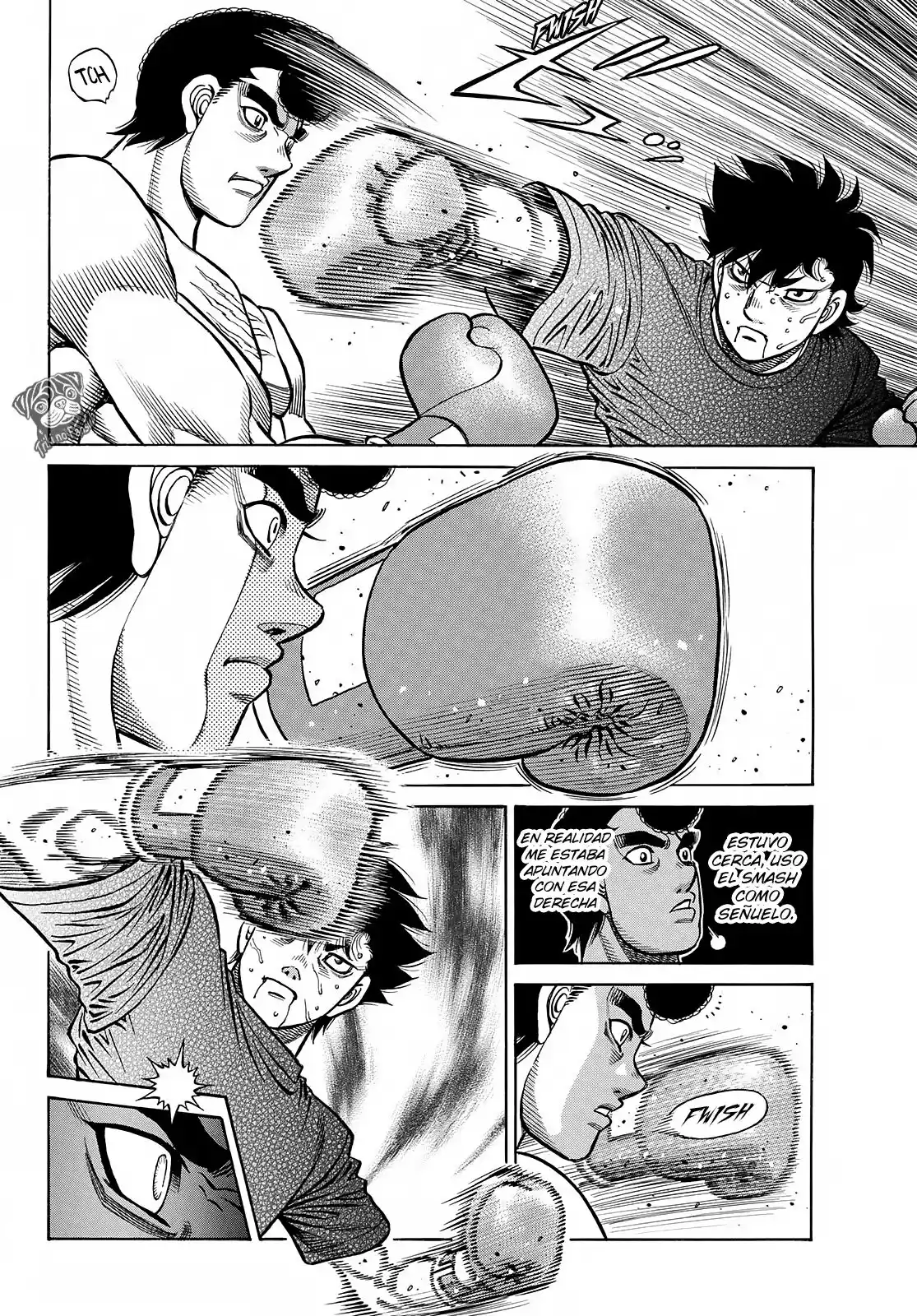 Hajime no Ippo Capitulo 1425 página 7