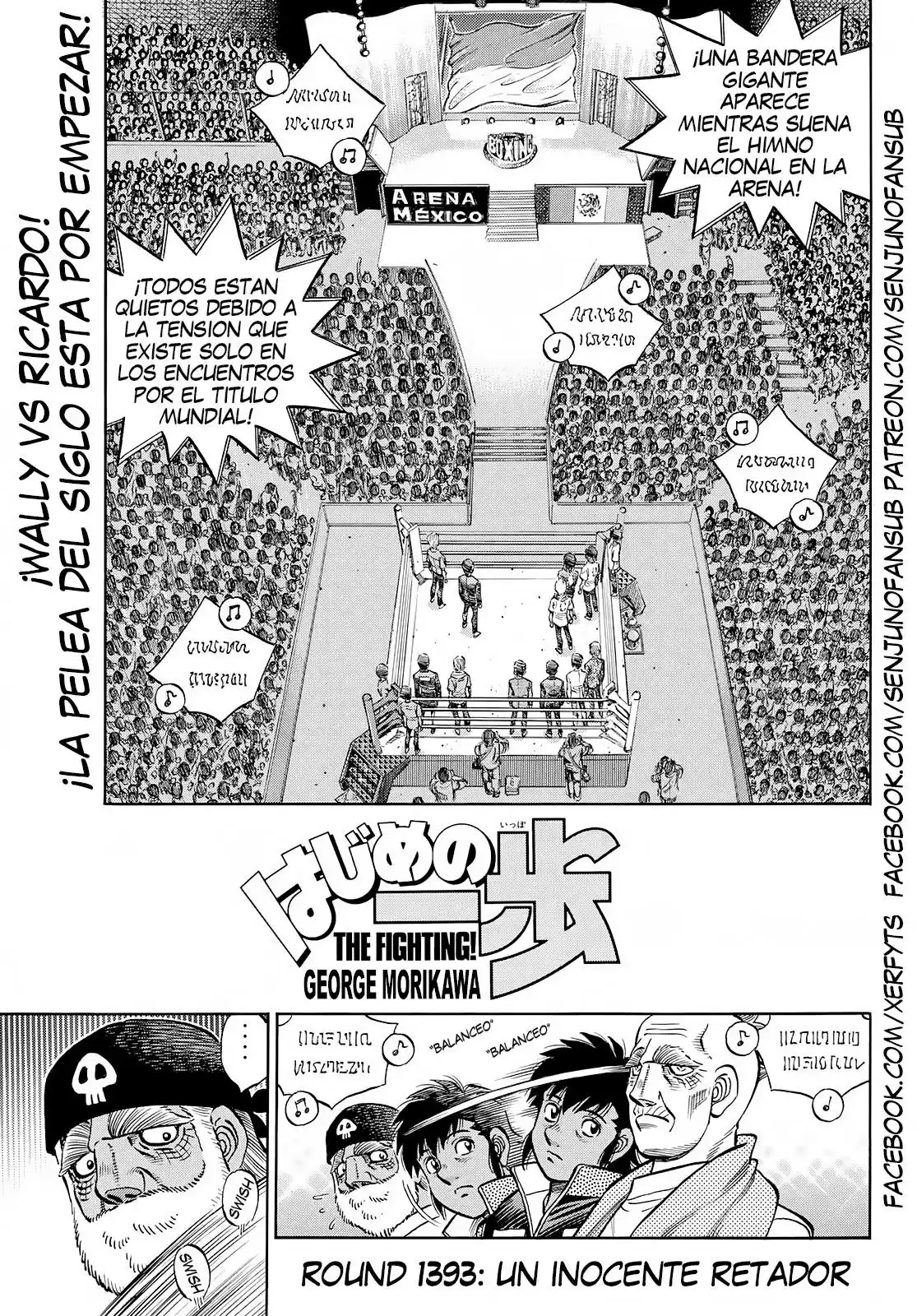 Hajime no Ippo Capitulo 1393 página 1