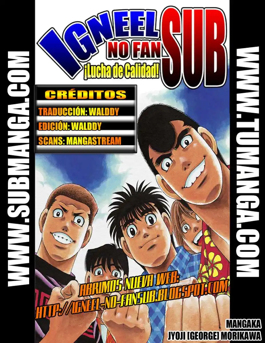 Hajime no Ippo Capitulo 1014 página 1