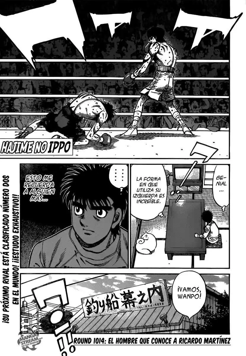 Hajime no Ippo Capitulo 1014 página 2