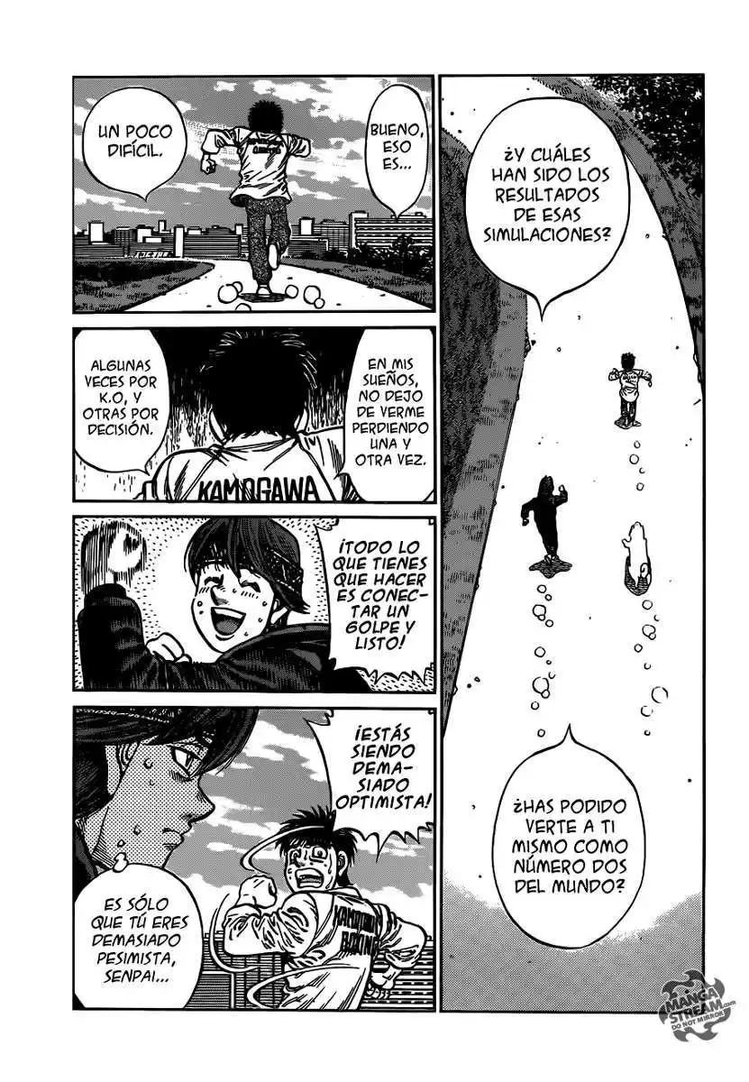 Hajime no Ippo Capitulo 1014 página 9