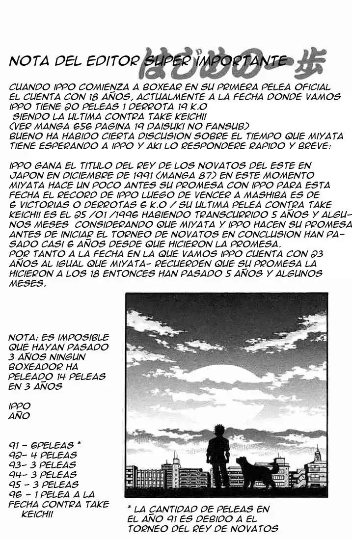 Hajime no Ippo Capitulo 722 página 19