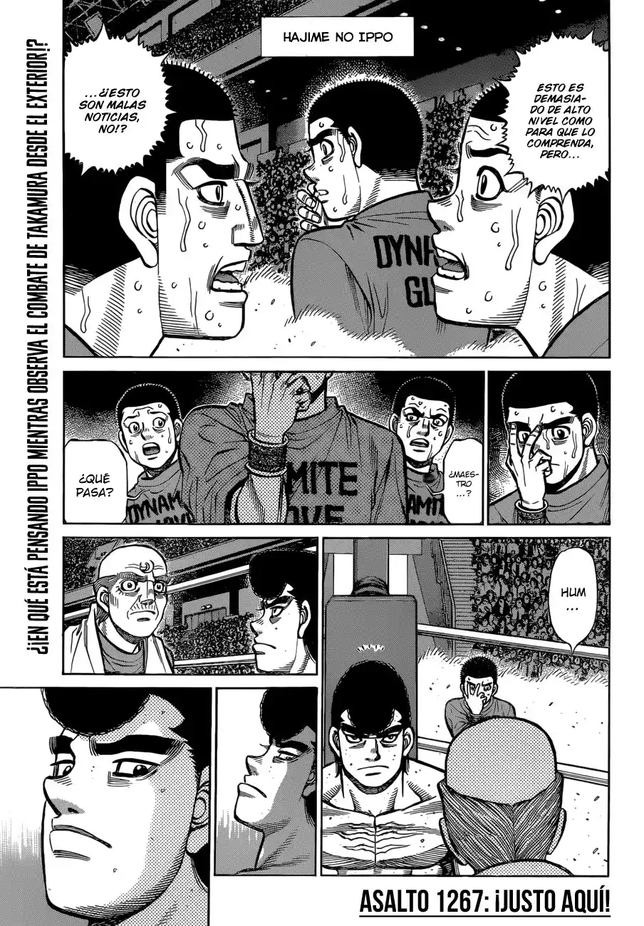 Hajime no Ippo Capitulo 1267 página 2