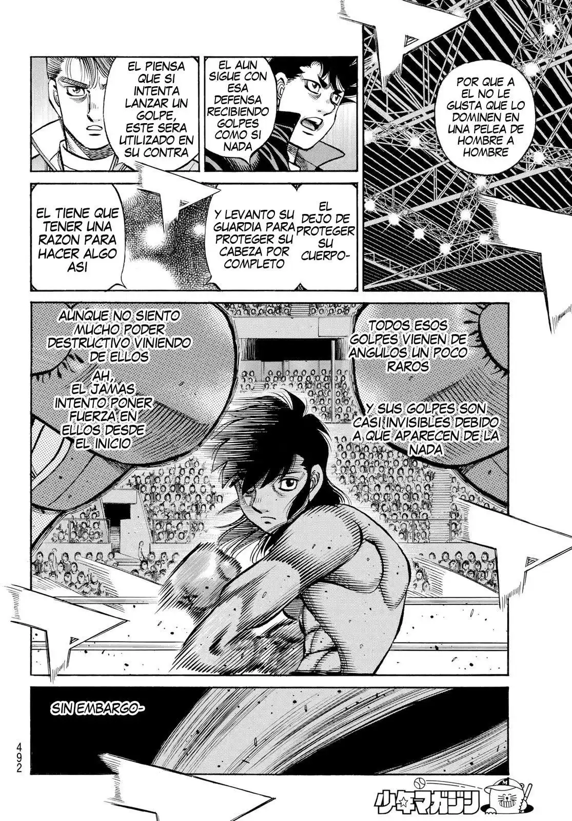 Hajime no Ippo Capitulo 1398 página 12