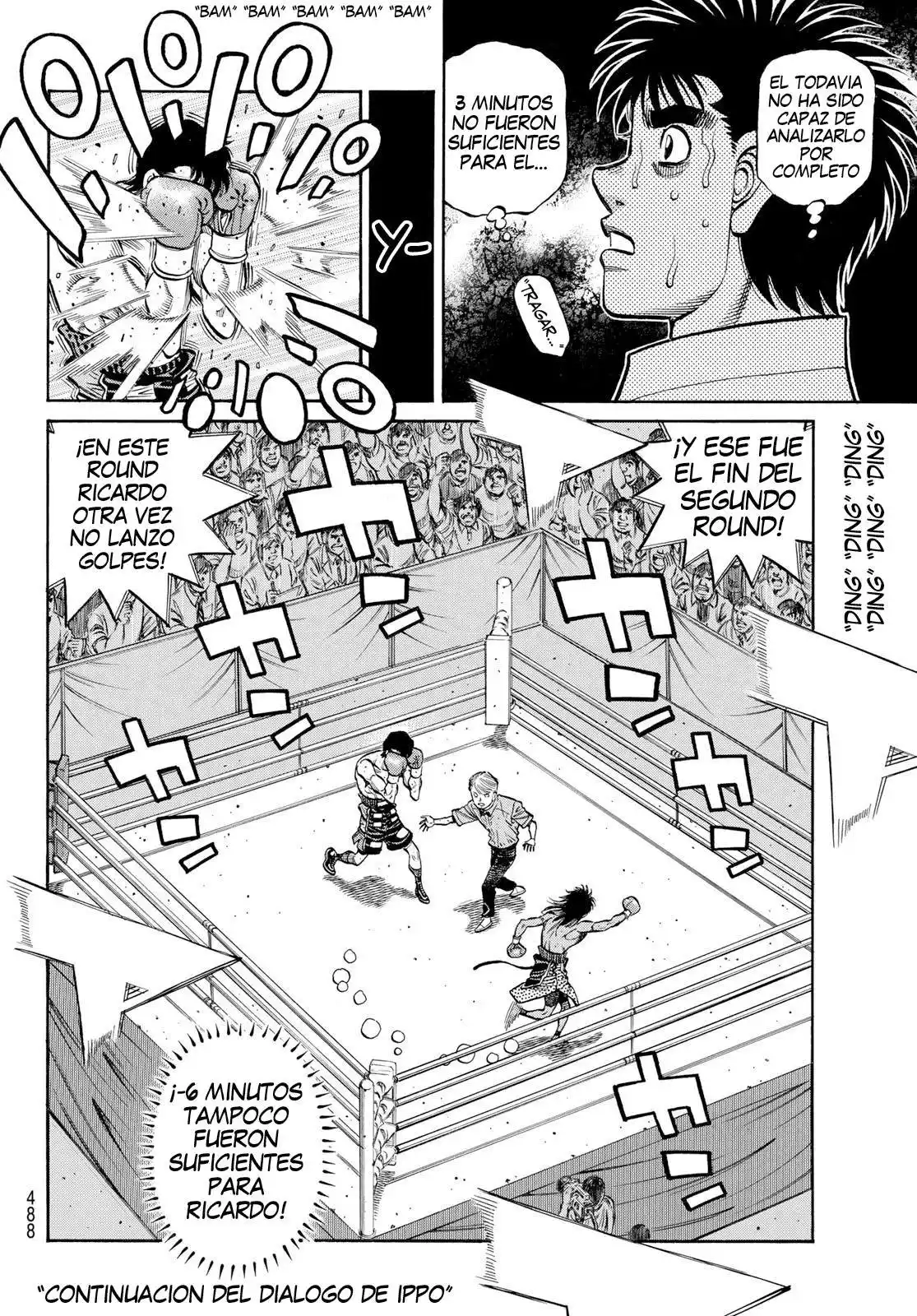 Hajime no Ippo Capitulo 1398 página 8