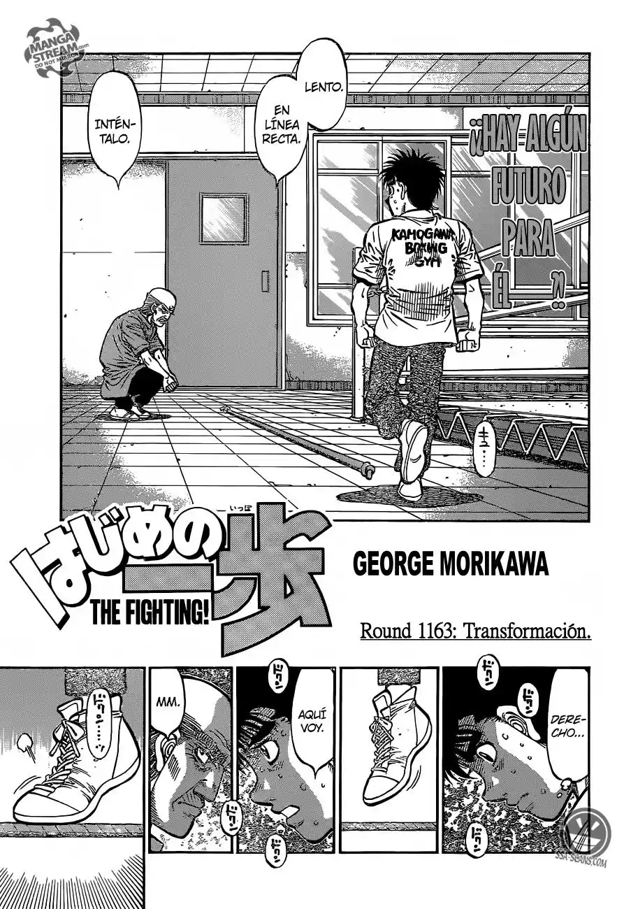 Hajime no Ippo Capitulo 1163: TRASFORMACION página 2