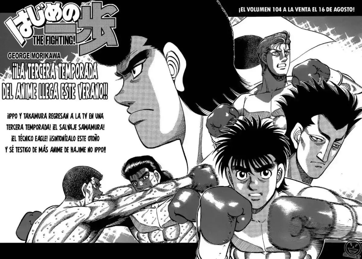 Hajime no Ippo Capitulo 1026 página 3