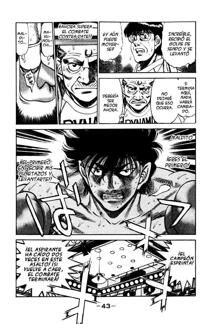 Hajime no Ippo Capitulo 262 página 3