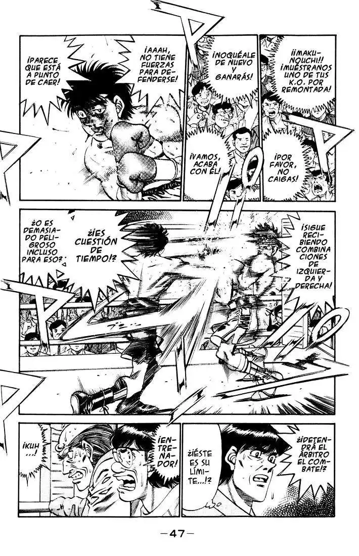 Hajime no Ippo Capitulo 262 página 7