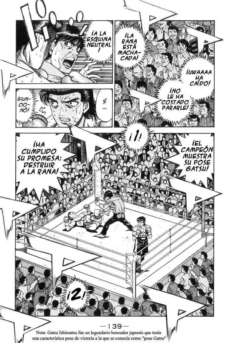 Hajime no Ippo Capitulo 450 página 5