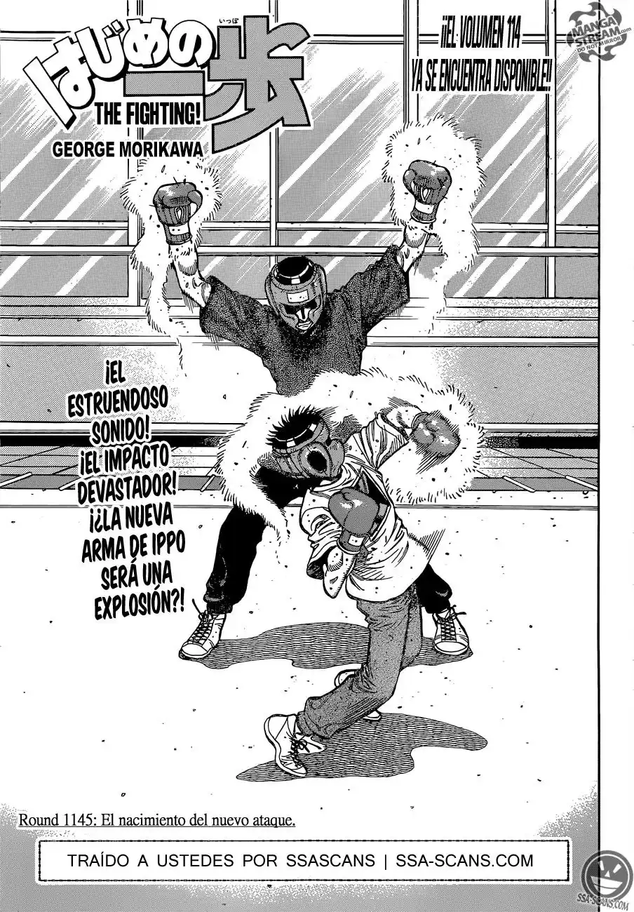 Hajime no Ippo Capitulo 1145: El nacimiento del nuevo ataque página 2