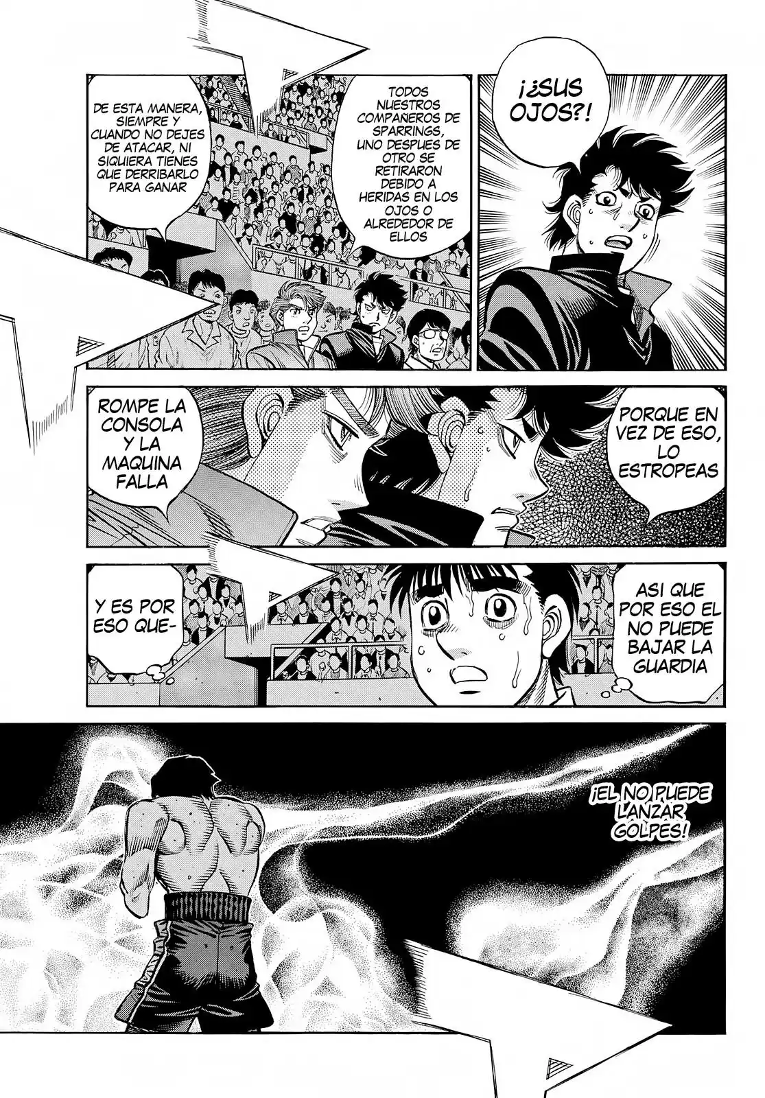 Hajime no Ippo Capitulo 1399 página 3